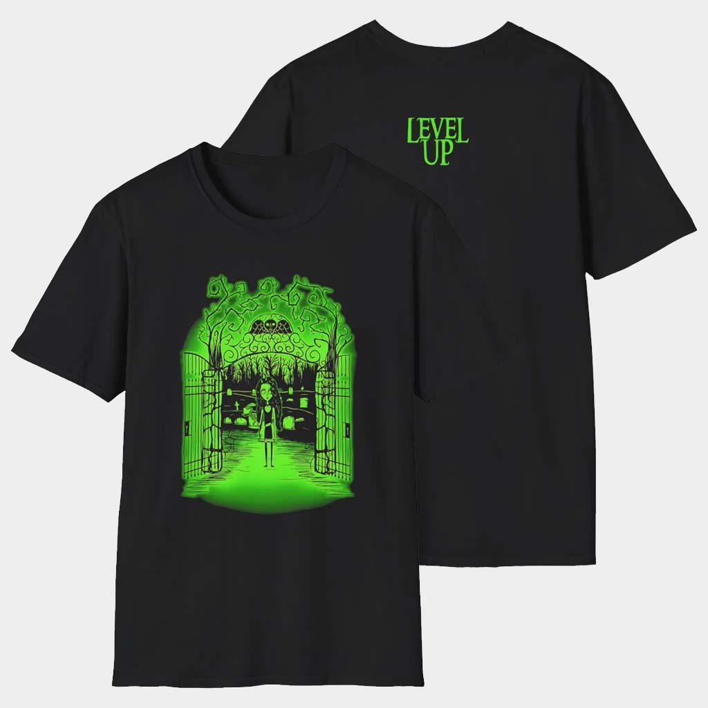 Level Up Merch Level Up Cemetery T-Shirt Best Birthday Gift For Brother