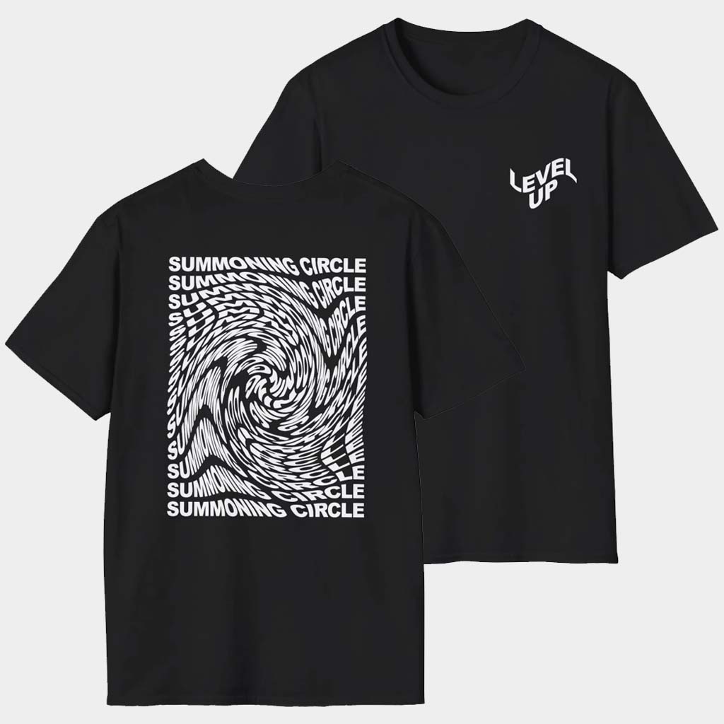 Level Up Merch Level Up Shadow Twisted T-Shirt Birthday Gift Ideas For Friends