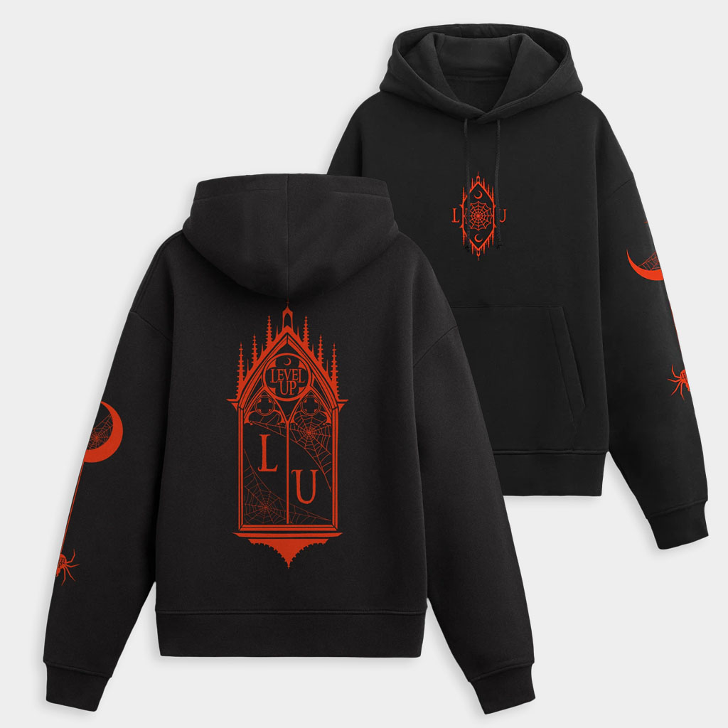 Level Up Merch Level Up Winter Eclipse Hoodie Gift Ideas For Husband-1 Level Up Merch Level Up Winter Eclipse Hoodie Gift Ideas For Husband-1