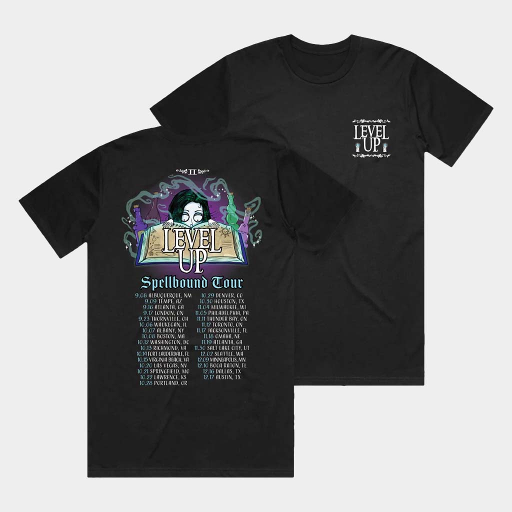 Level Up Merch Spellbound Tour Shirt Level Up T-Shirt Best Birthday Gift For Sister