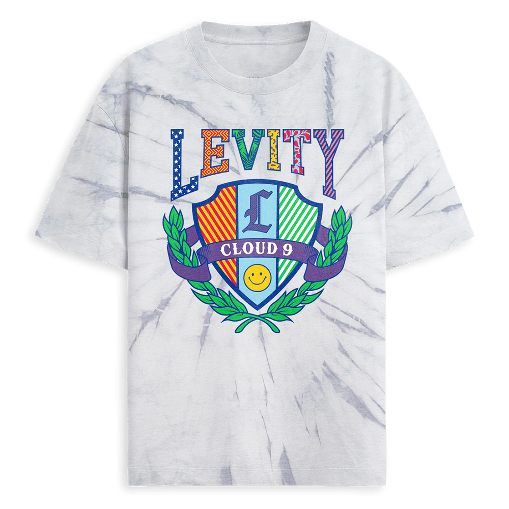 Levity Merch 2555 Levity Crest Tie Dye T-Shirt Good Mother's Day Gifts