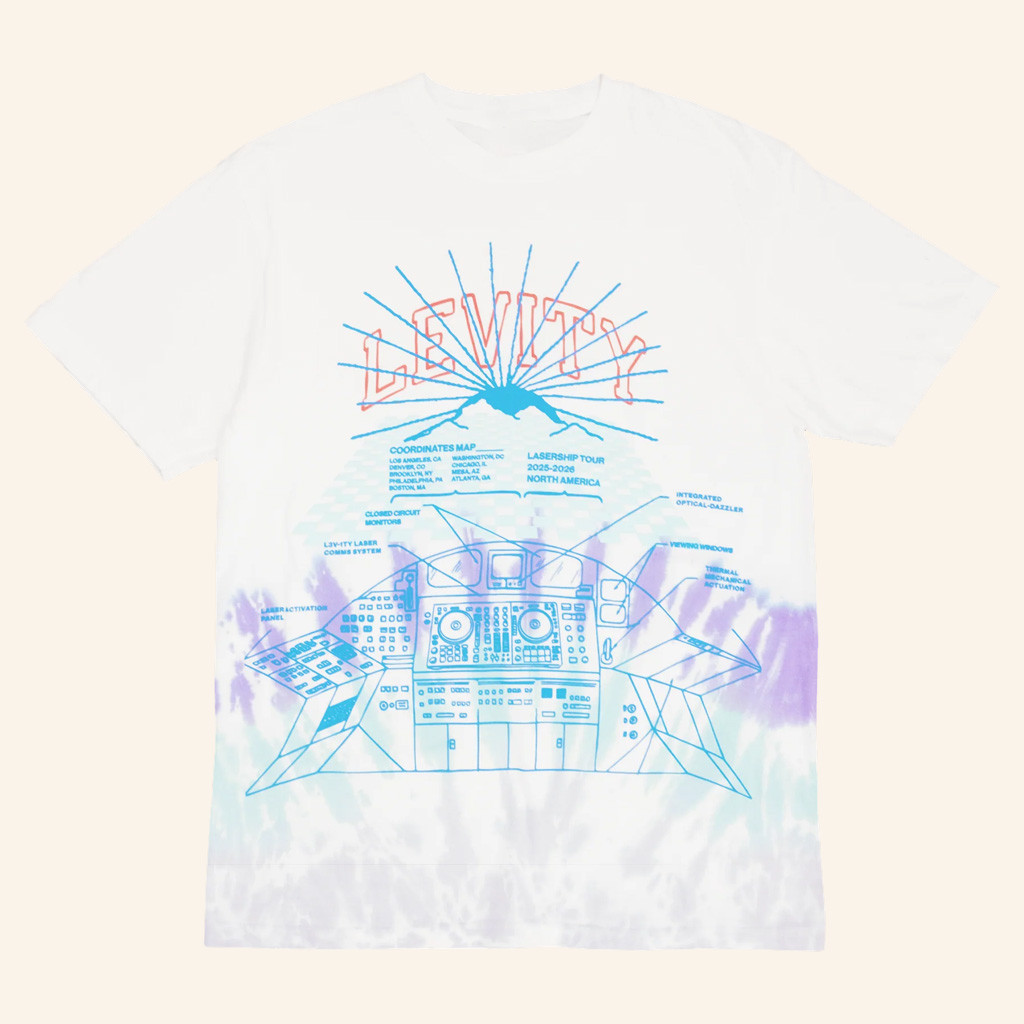 Levity Merch Lasership Tour Control Panel Tie Dye Shirt Presents For Music Lovers Levity Merch Lasership Tour Control Panel Tie Dye Shirt Presents For Music Lovers