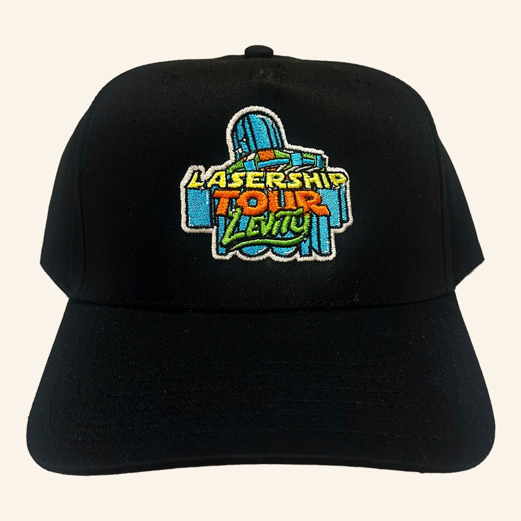 Levity Merch Lasership Tour Embroidered Hat Best Gifts For Music Lovers