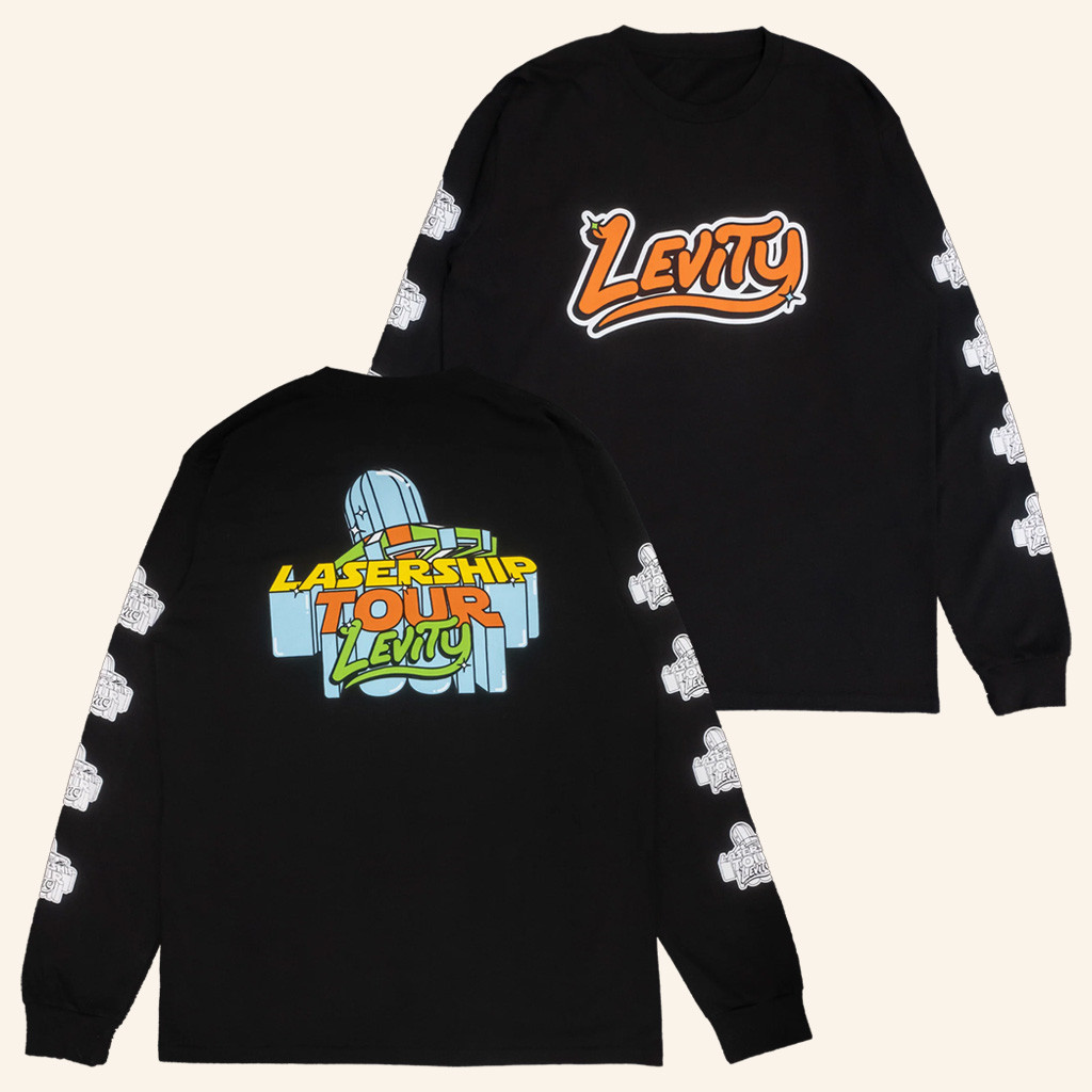 Levity Merch Lasership Tour Spaceship Long Sleeve Shirt Presents For Music Lovers