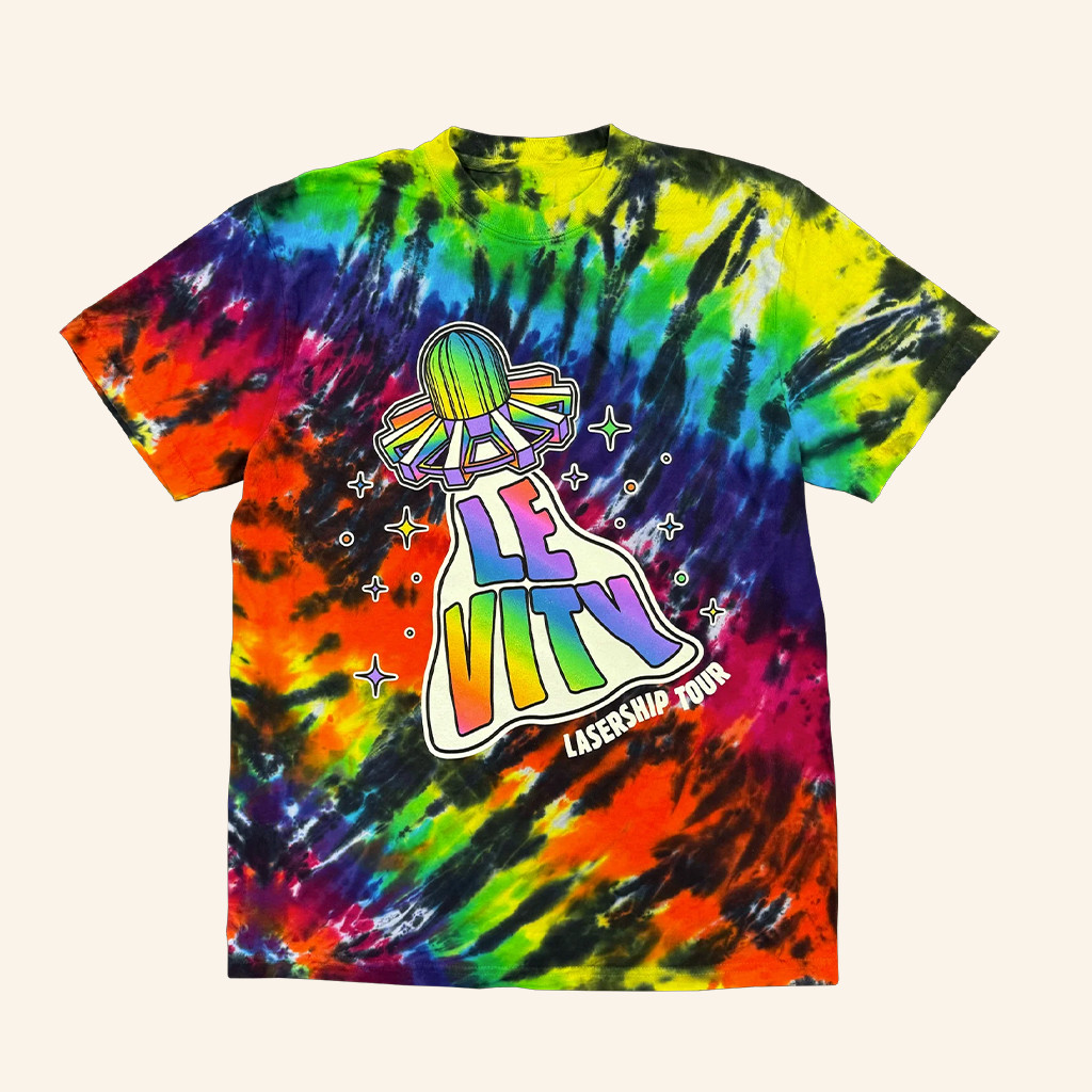 Levity Merch Lasership Tour Tie Dye Shirt Unique Gifts For Music Lovers Levity Merch Lasership Tour Tie Dye Shirt Unique Gifts For Music Lovers