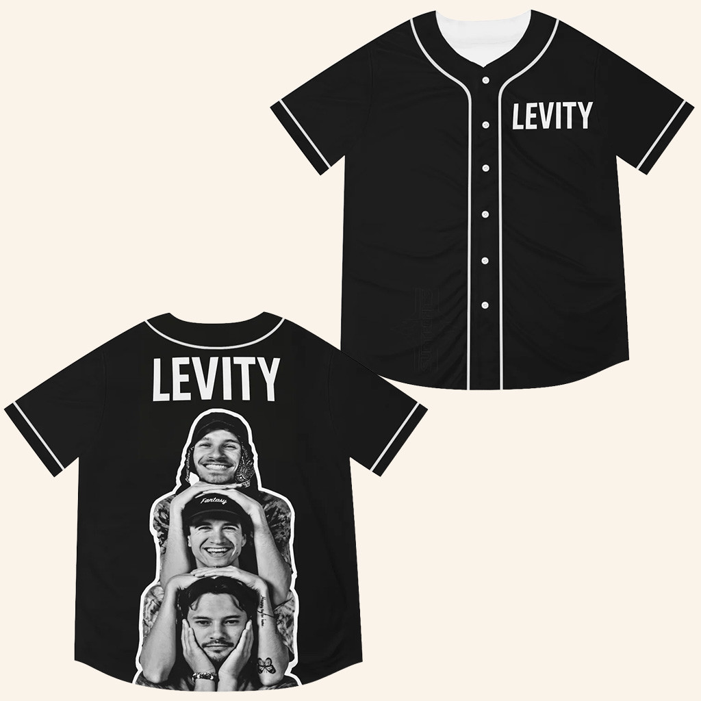 Levity Merch LEVITY Black Out Jersey Christmas Present Ideas For Boyfriend