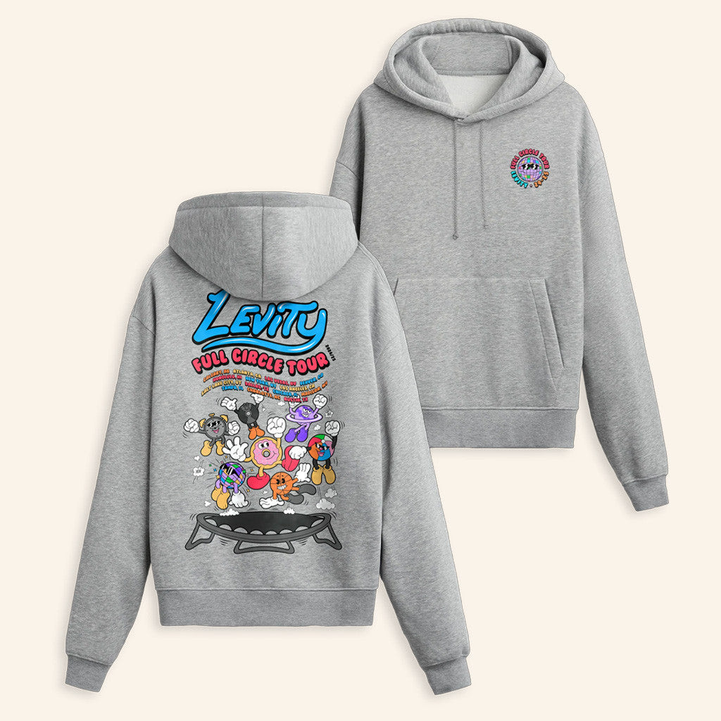 Levity Merch Levity Full Circle Trampoline Hoodie Gifts For Friends