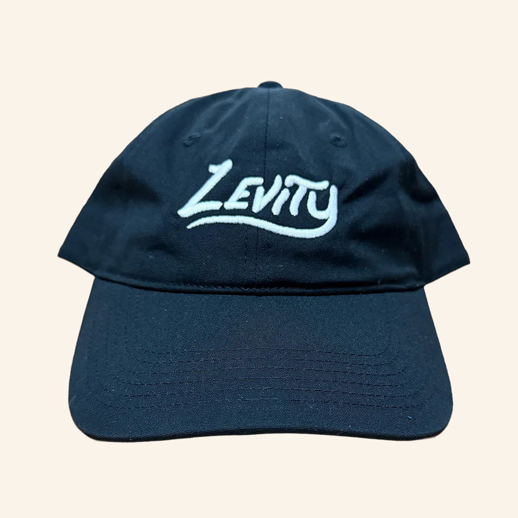Levity Merch Levity Logo Black Embroidered Hat Good Gifts For Boyfriend