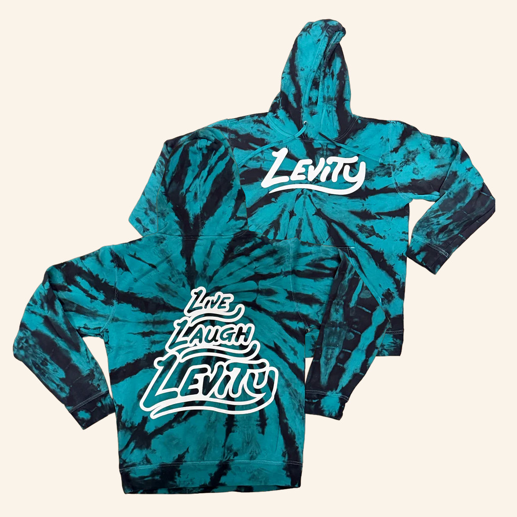 Levity Merch Levity Logo Tie Dye Hoodie Birthday Presents For Dad Levity Merch Levity Logo Tie Dye Hoodie Birthday Presents For Dad