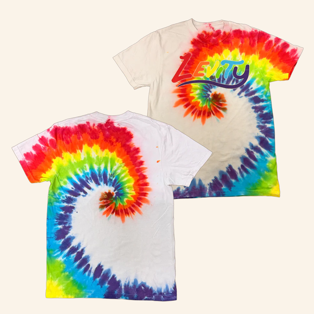 Levity Merch Levity Swirl Tie Dye T-Shirt Cool Gifts For Music Lovers