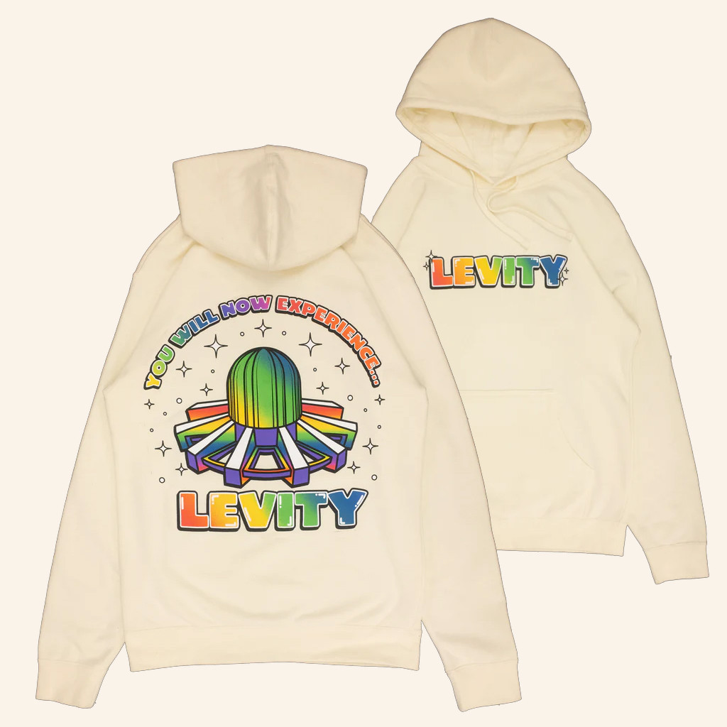 Levity Merch We Will Now Experience Levity Hoodie Gifts For Music Enthusiasts Levity Merch We Will Now Experience Levity Hoodie Gifts For Music Enthusiasts