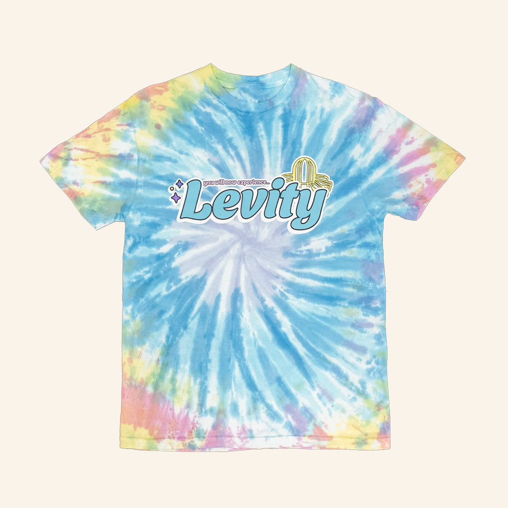 Levity Merch You Will Now Experience Levity Tie Dye T-Shirt Music Lover Gift Ideas For Her Levity Merch You Will Now Experience Levity Tie Dye T-Shirt Music Lover Gift Ideas For Her