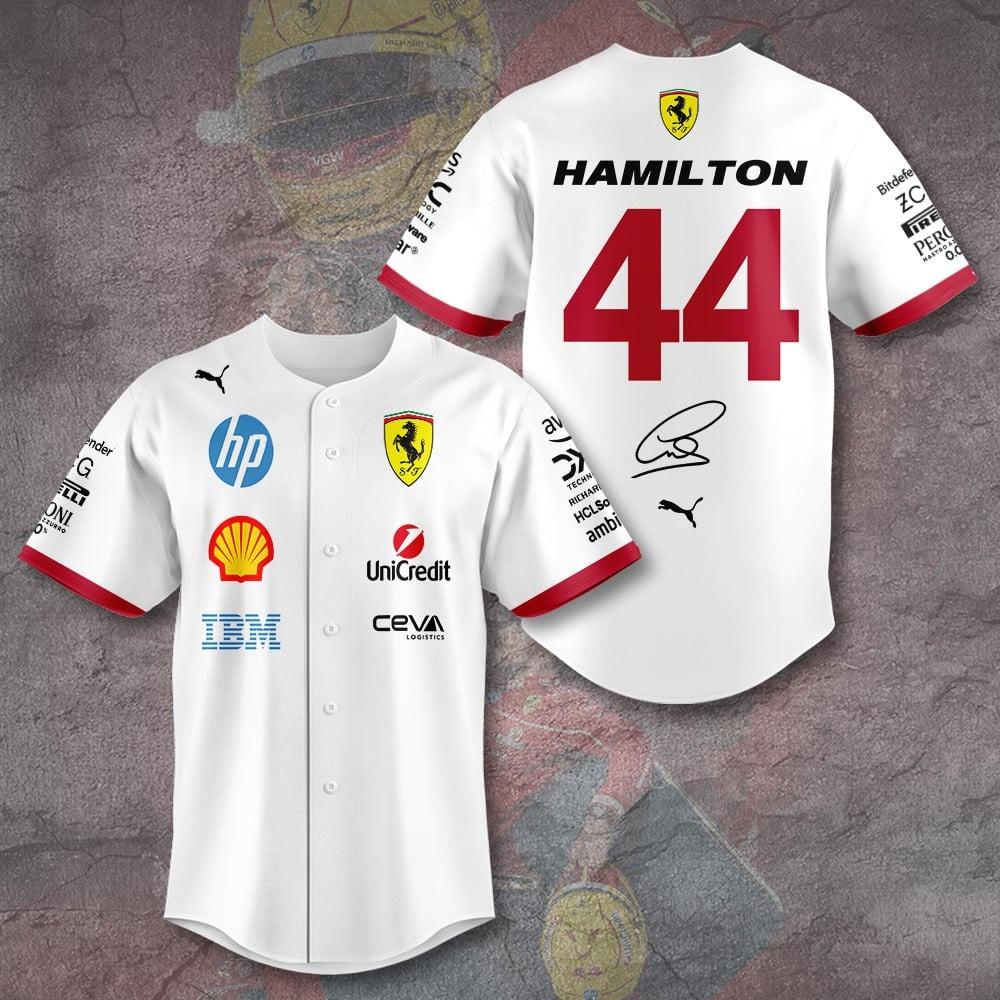 Lewis Hamilton 44 Racing Team Jersey Racing Lover Gifts For Him