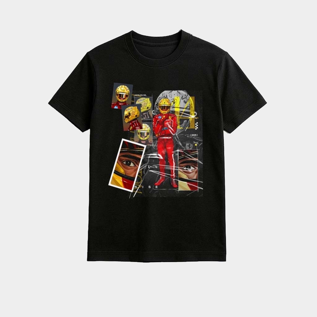 Lewis Hamilton Ferrari 2026 F1 Racing Shirt Lh44 Rosso Corsa Graphic T-Shirt Fans Gifts