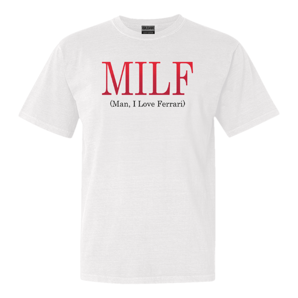 Lewis Hamilton MILF Man I Love Ferrari Shirt Retro Gift for Him