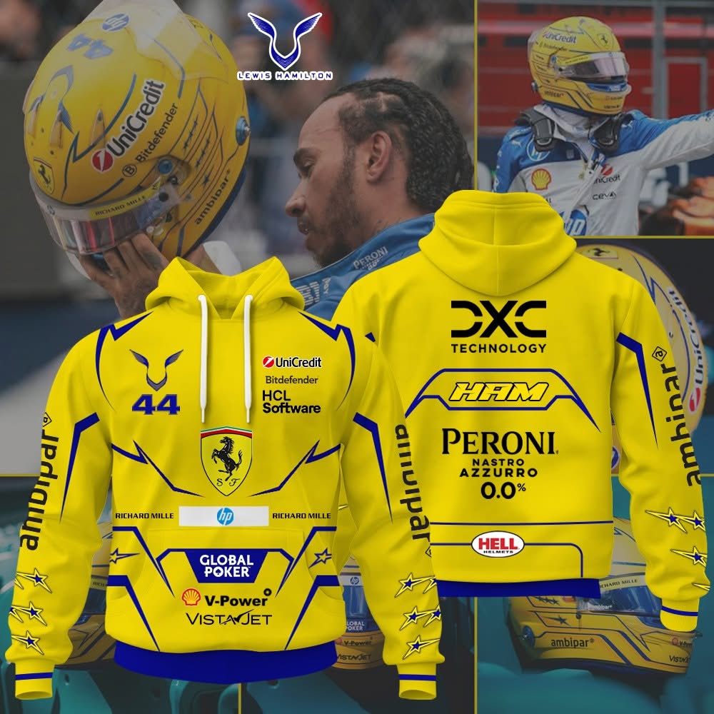 Lewis Premium Street Hoodie F1 Merch Best Gift For Racing Fans