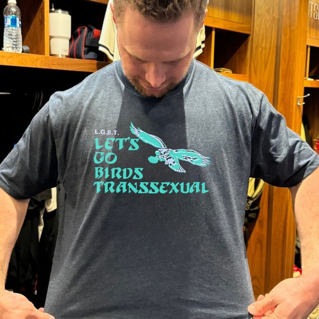 Lgbt Lets Go Birds Transsexual Philadelphia Eagles Football T Shirt Lgbt Lets Go Birds Transsexual Philadelphia Eagles Football T Shirt