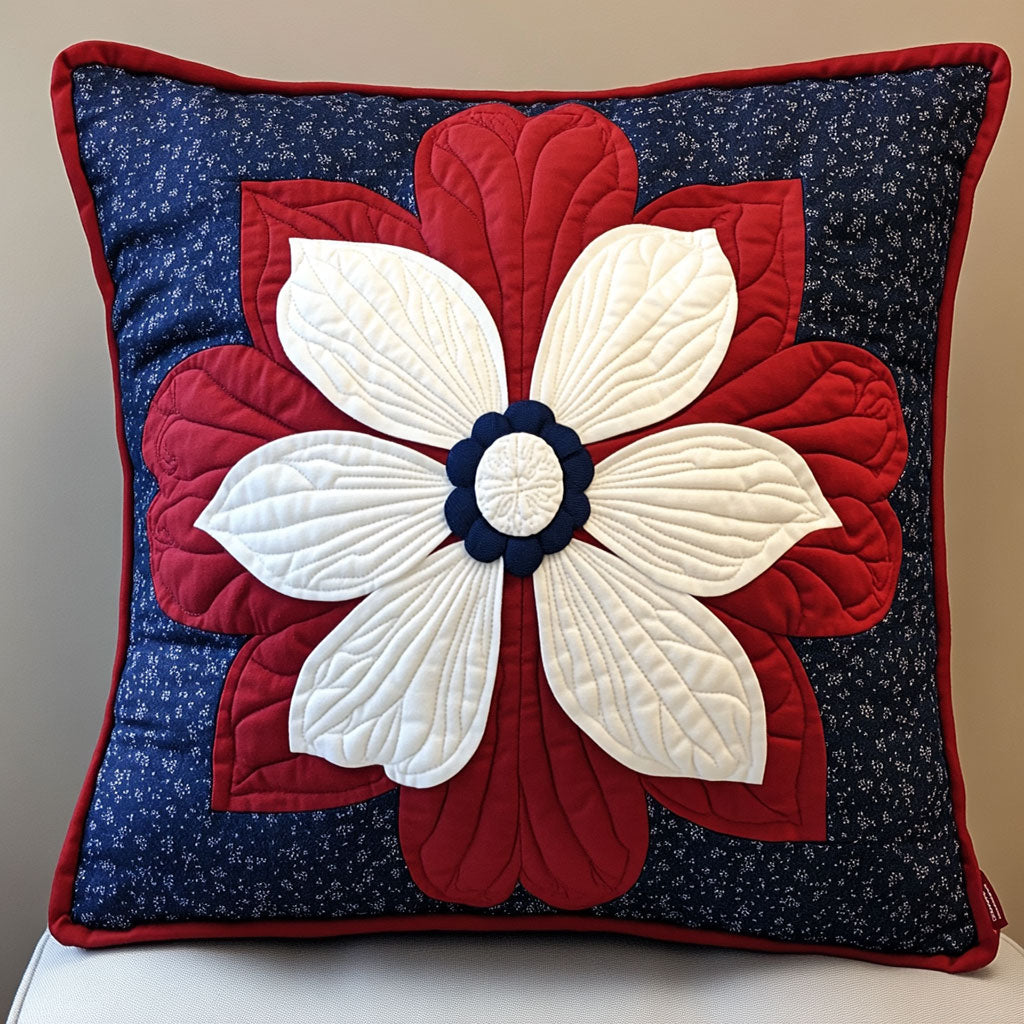 Liberty Flower Quilt Pillow Case Modern Pillow Case Design for Cozy Bedrooms