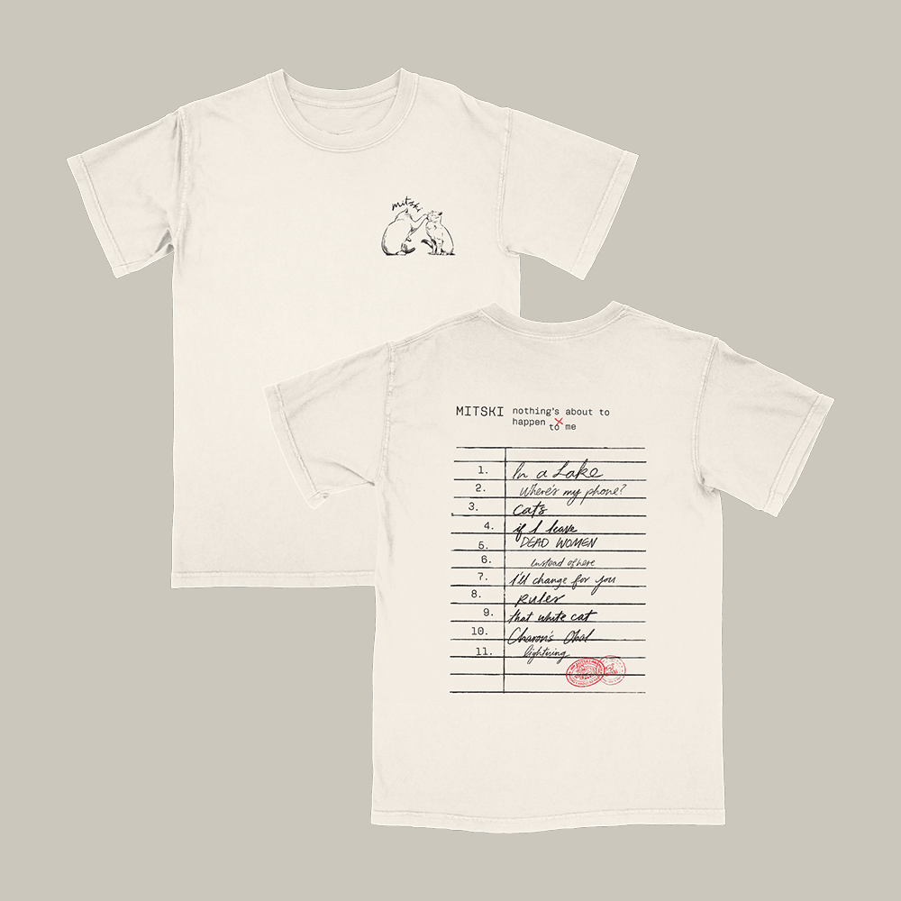 Library Stamp Tee Shirt Nothing's About To Happen Shirt Mitski Lover Gift Ideas