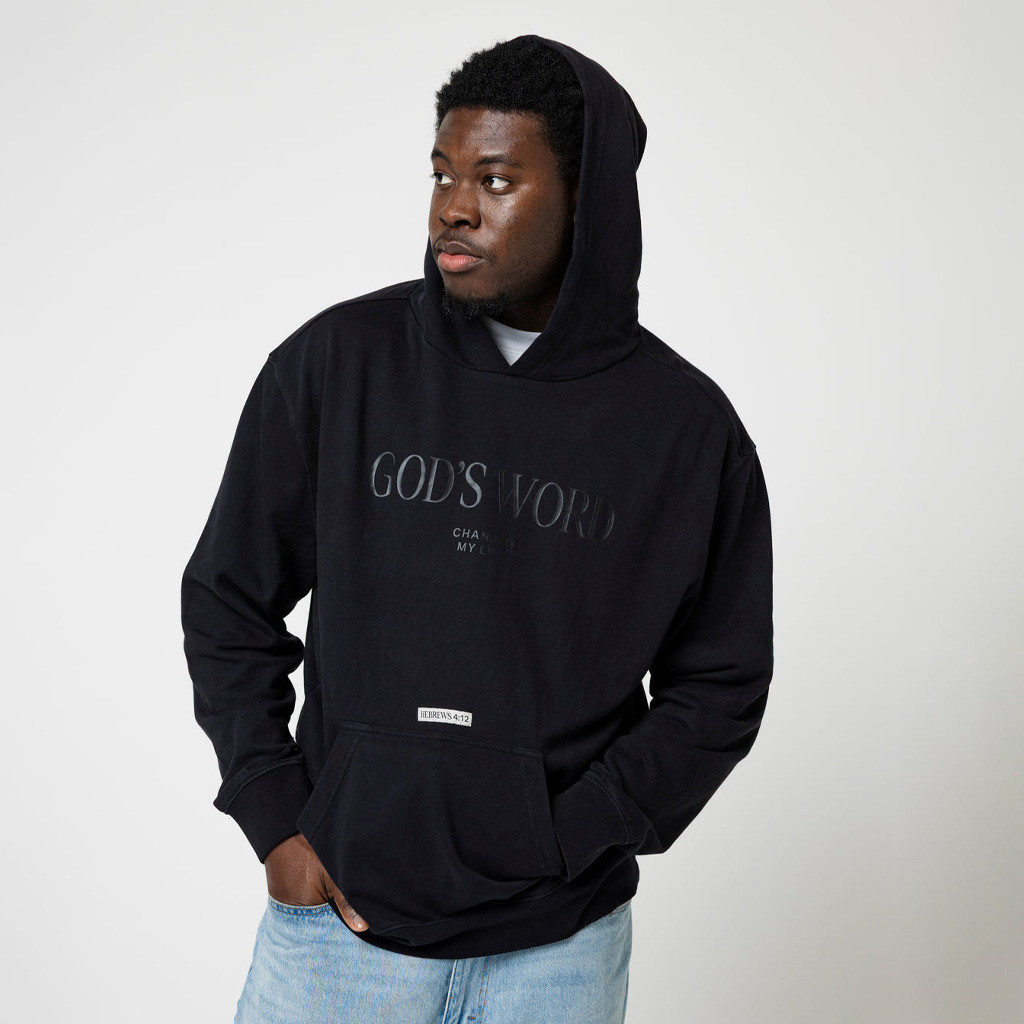 Life Church Merch God's Word Changed My Life Black Hoodie Christmas Gifts For Him