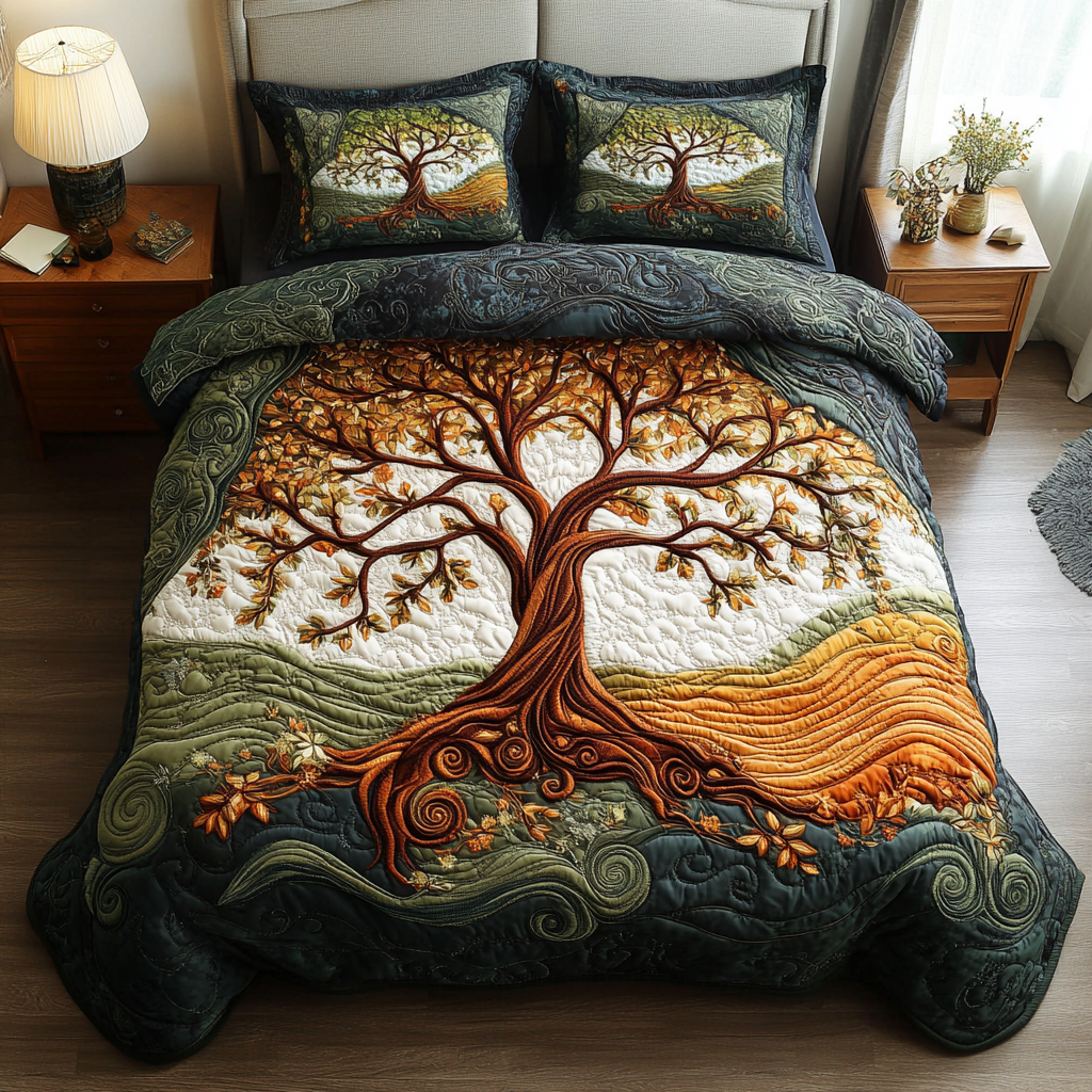 Life Embrace Quilted Bedding Set Best Bedding Gift for Holiday Season 2025