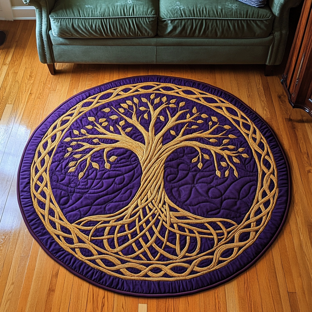 Life Embrace Quilted Round Mat Front Door Idea Christmas Gifts For My Son