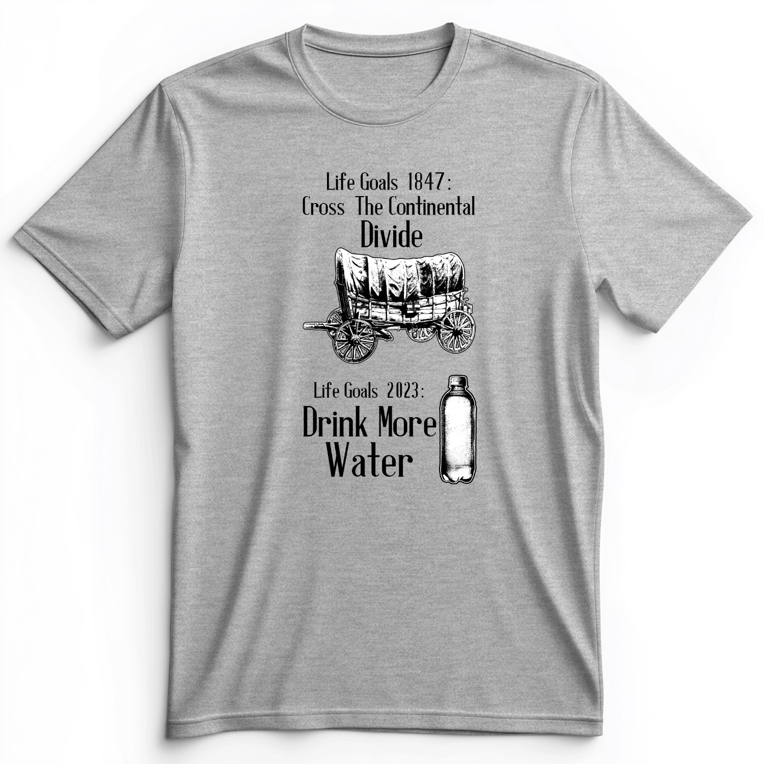 Life Goals 1847 Cross The Continental T-Shirt Trendy Clothes Cool Gift Ideas