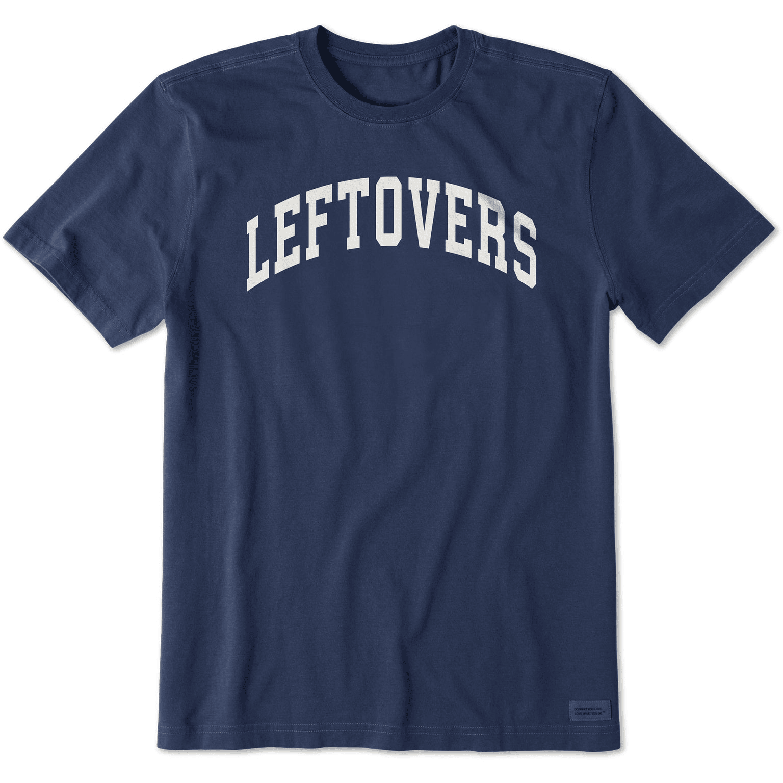 Life Is Good Thanksgiving Shirt Men's Leftovers Arch Short Sleeve Crusher Tee Gift for Dad