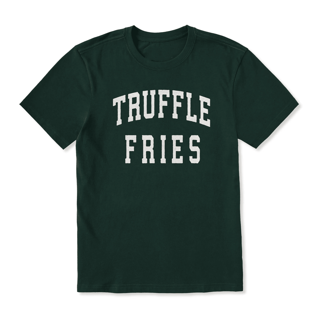 Life Is Good Thanksgiving Shirt Truffle Fries Arch Short Sleeve Crusher Tee