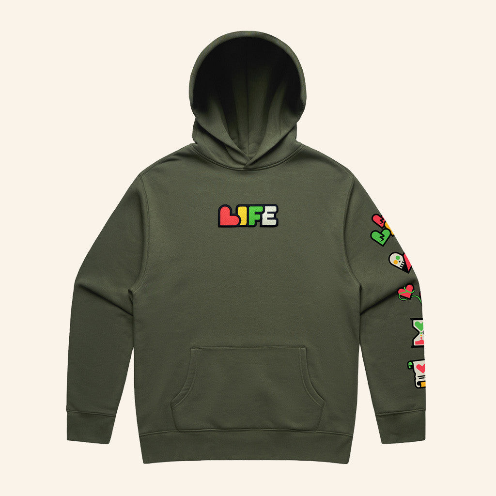 Life Series Merch Military Green Life Series Hoodie Best Gifts For Friends Life Series Merch Military Green Life Series Hoodie Best Gifts For Friends