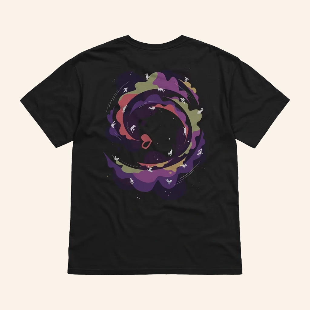 Life Series Merch Portal Black T-Shirt Gift Ideas For Husband