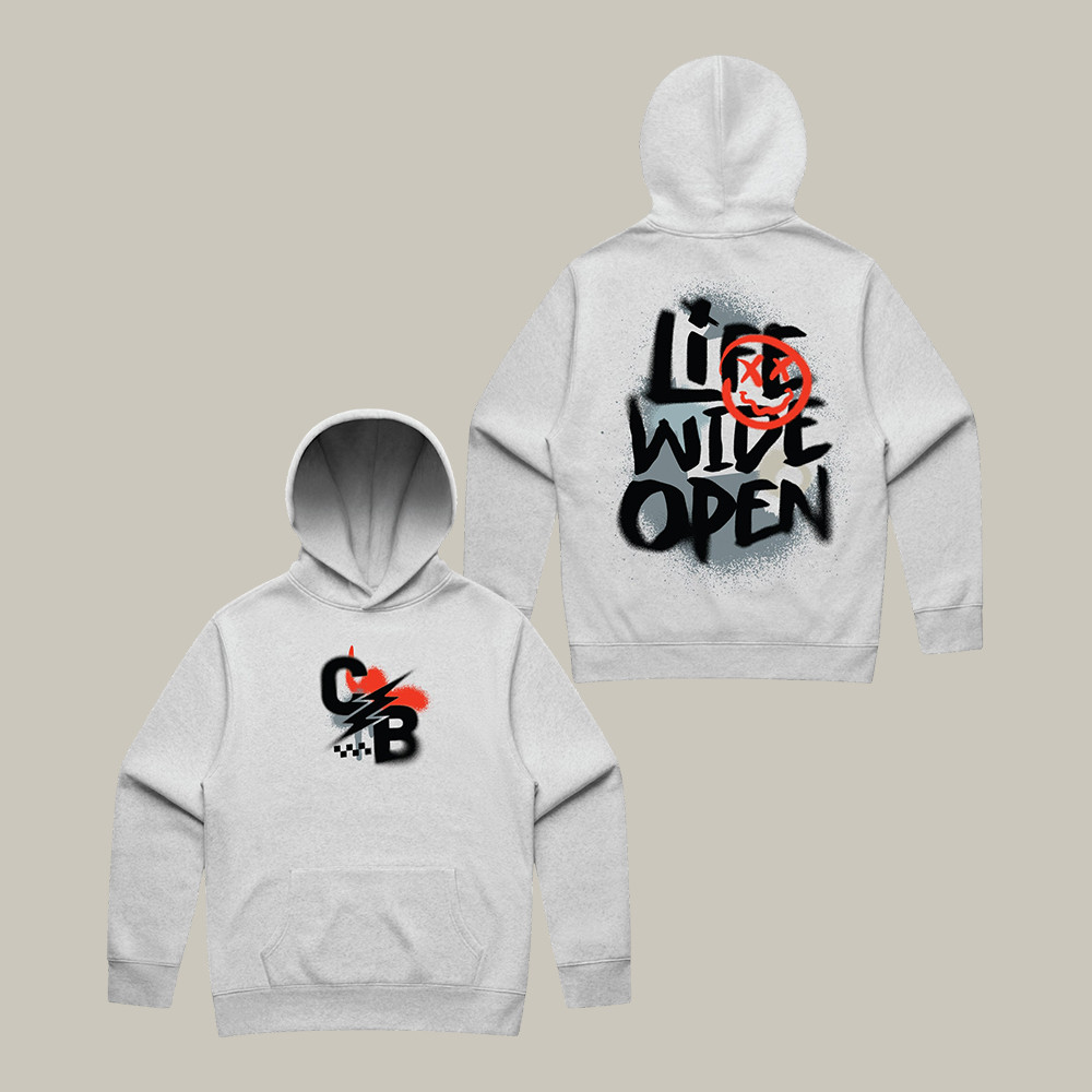 Life Wide Open Graffiti CBoystv Hoodie Streetwear Apparel CBoystv Lover Gift