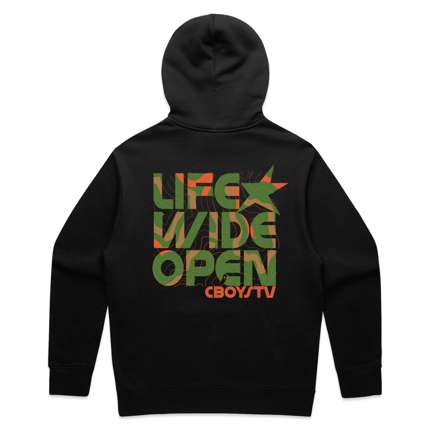 Life Wide Open Merch Backcountry Hoodie CboysTV Clothing Line Unique Gift For Men