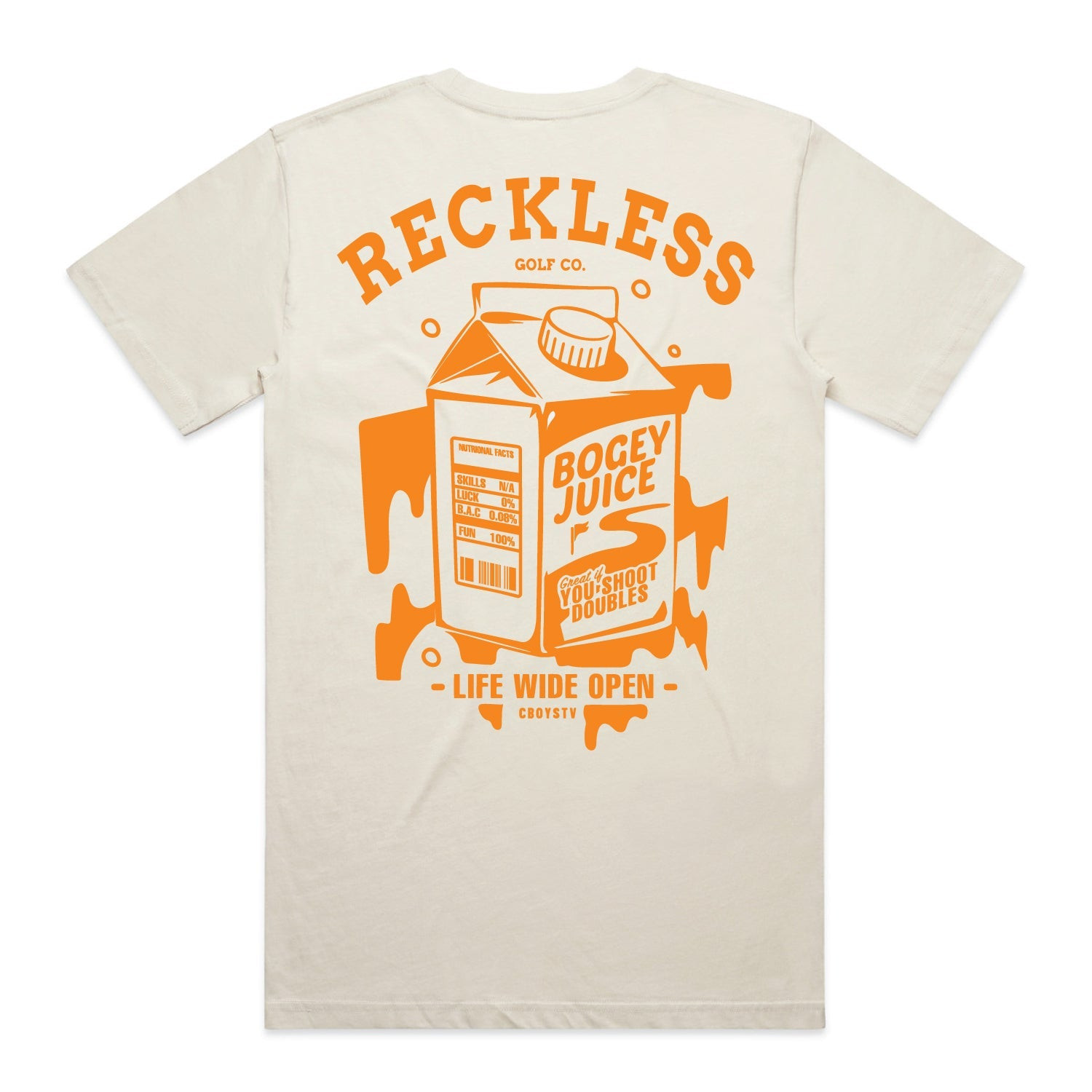 Life Wide Open Merch Bougey Juice T-Shirt Reckless Life Wife Open Apparel Gifts For Men