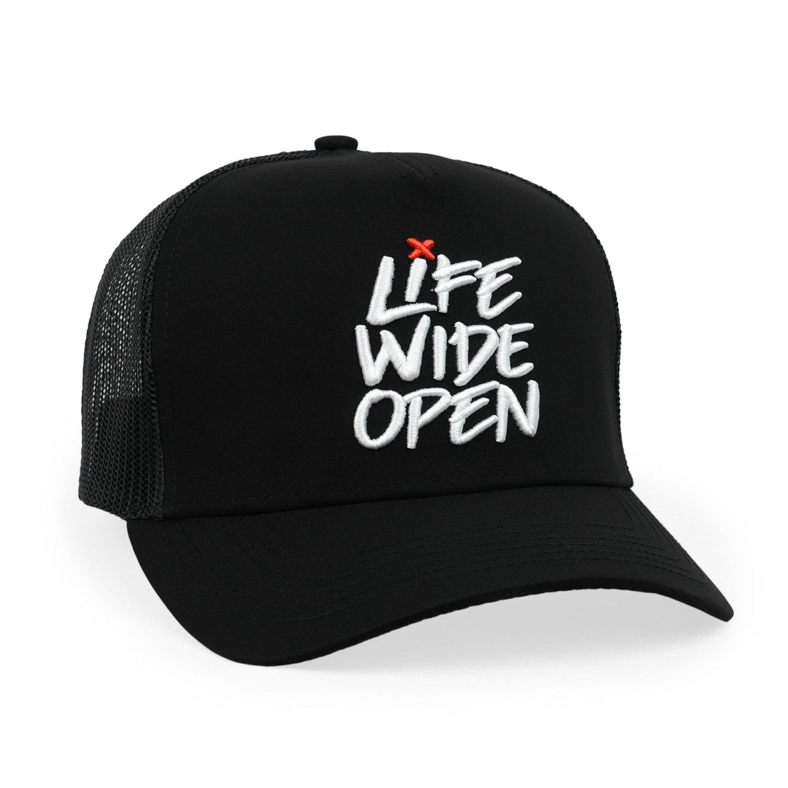 Life Wide Open Merch LWO Red X Curved Brim Hat Life Wide Open Cap Good Gift Ideas