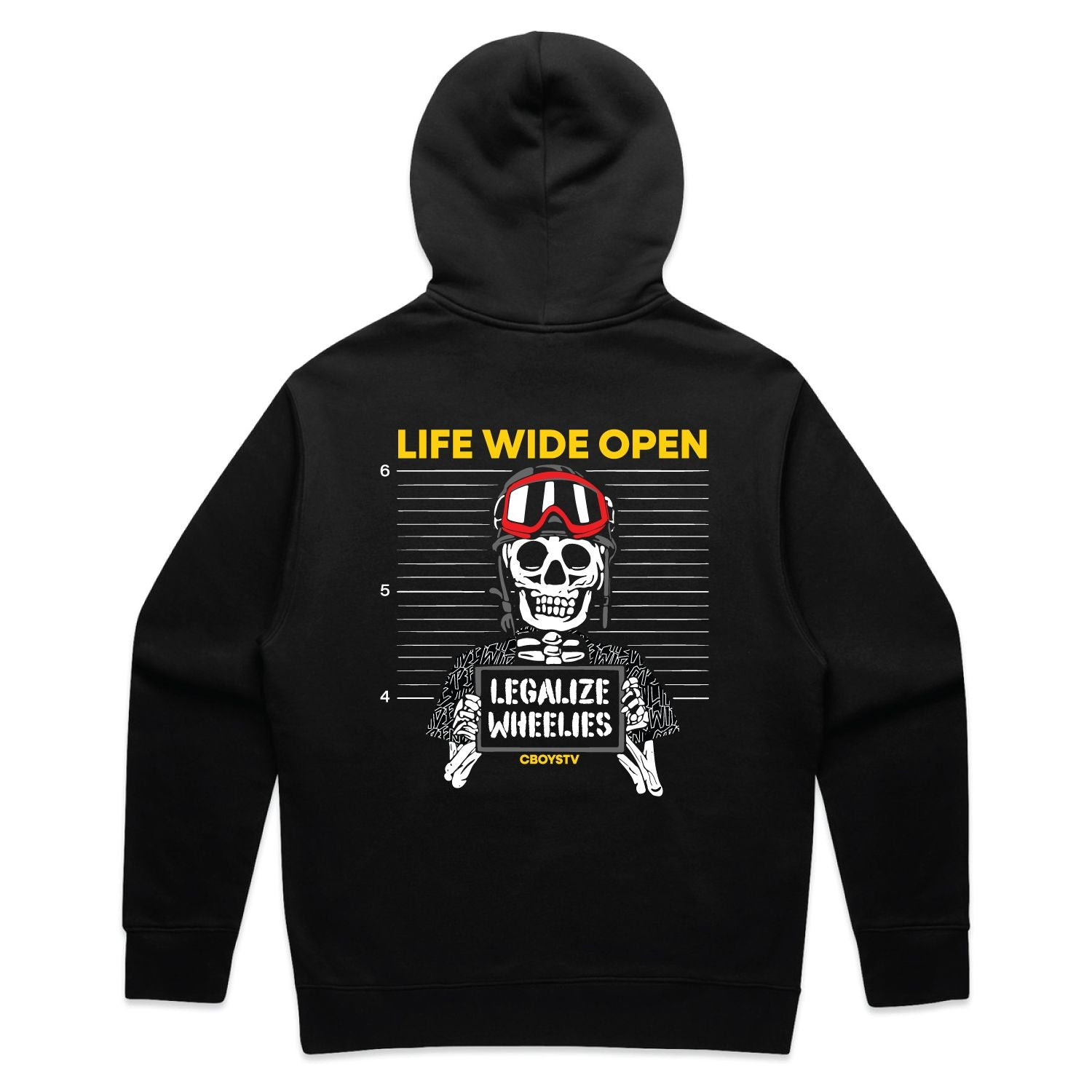 Life Wide Open Merch Mugshot Hoodie Legalize Wheelize Life Wide Open Hoodie Gifts
