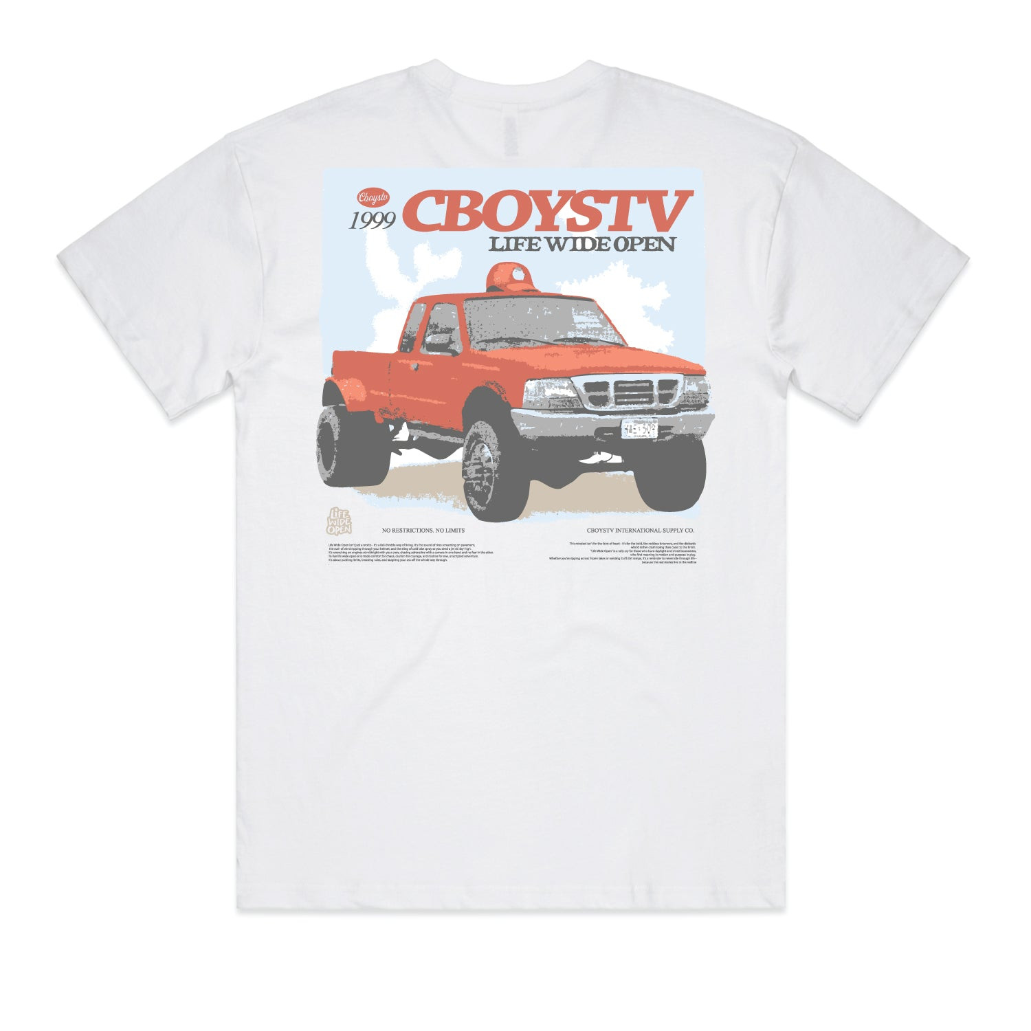 Life Wide Open Merch Ranger Vintage T-Shirt CboysTV Life Wide Open Shirt Great Gifts