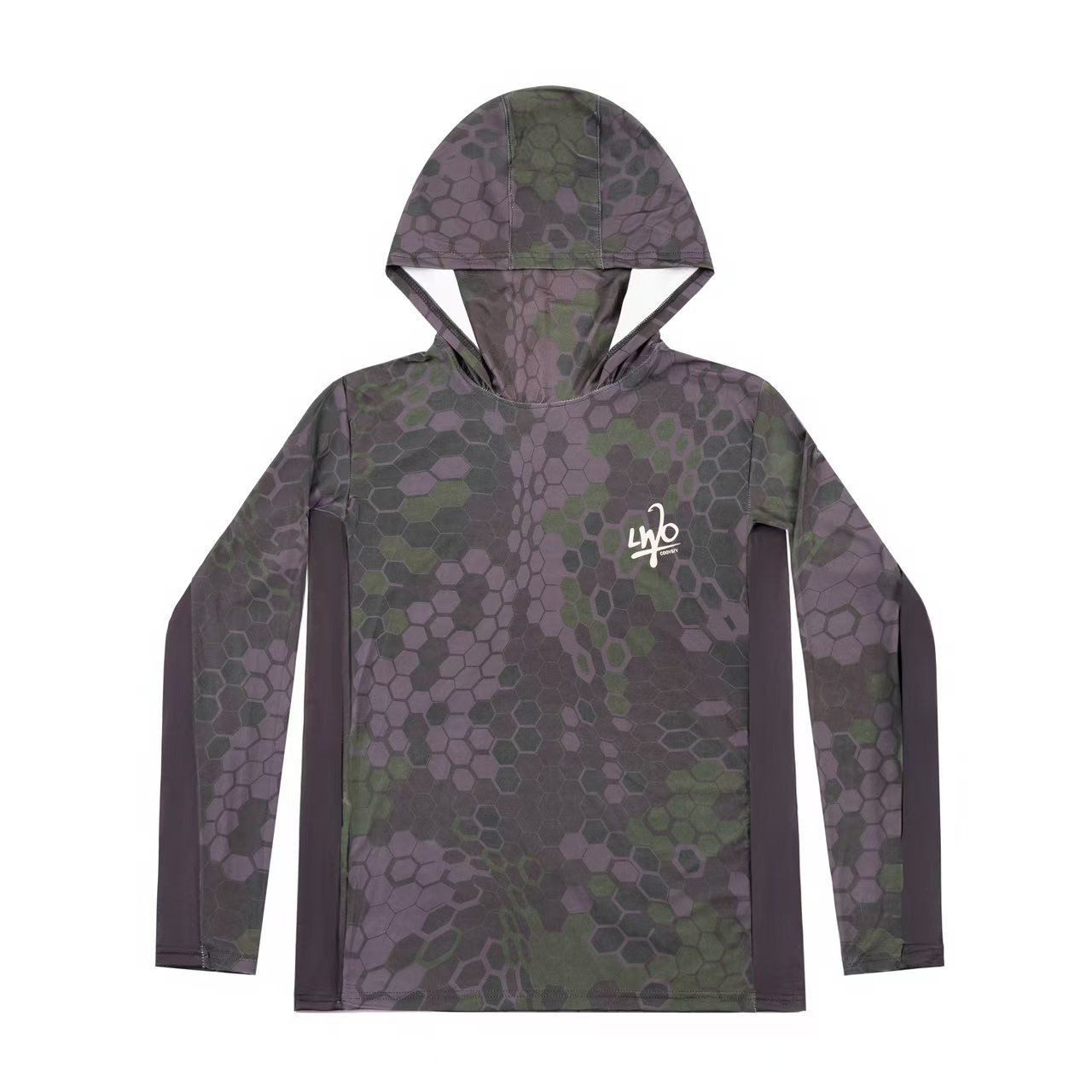 Life Wide Open Merch Scale Camo Fishing Hoodie Life Wide Open Perfect Gift For Men