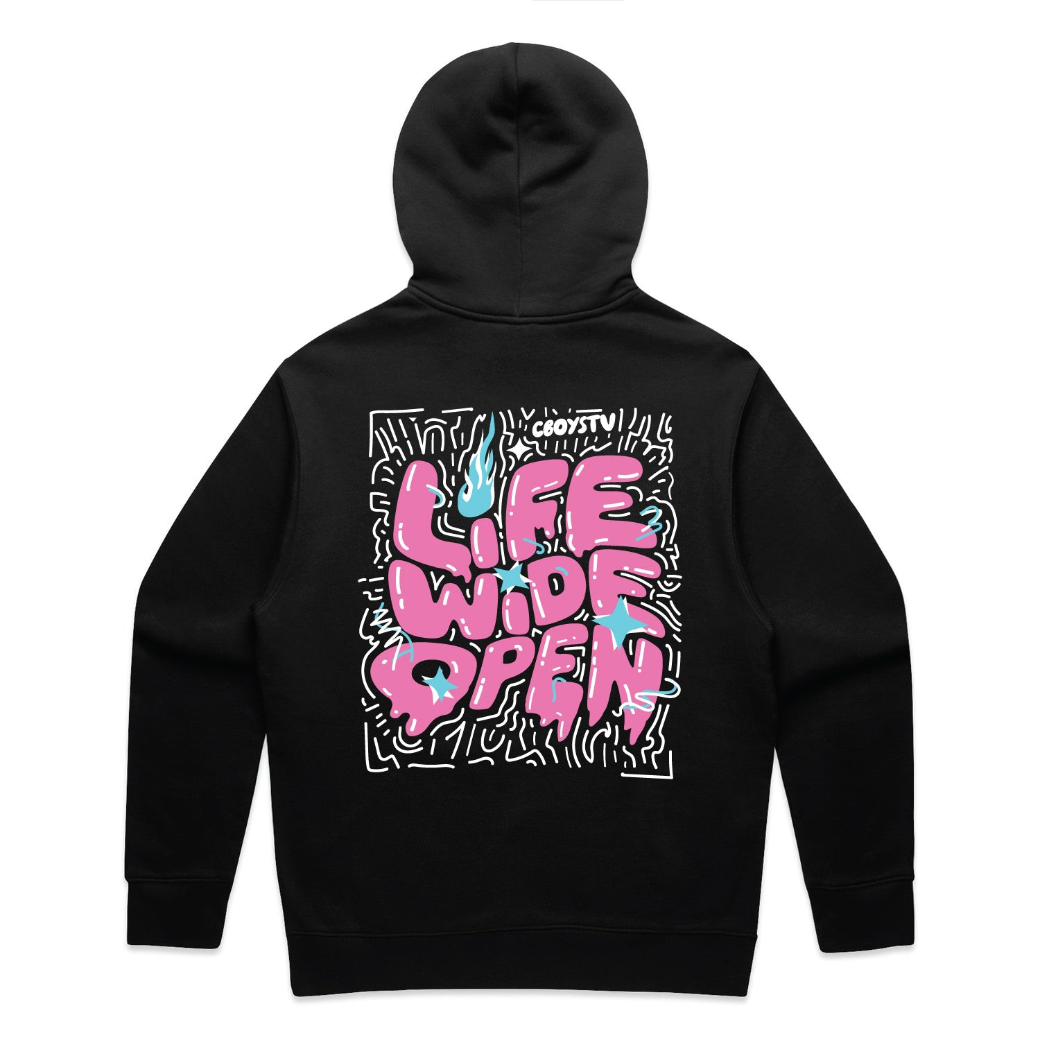 Life Wide Open Merch Slime Hoodie Life Wide Open CboysTV Clothing Gifts For Her