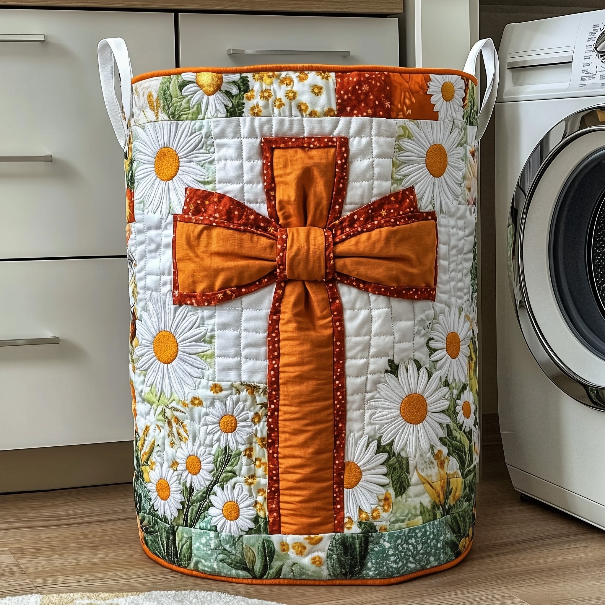 Light of Faith Quilted Laundry Basket Christian Party Favors For Adults