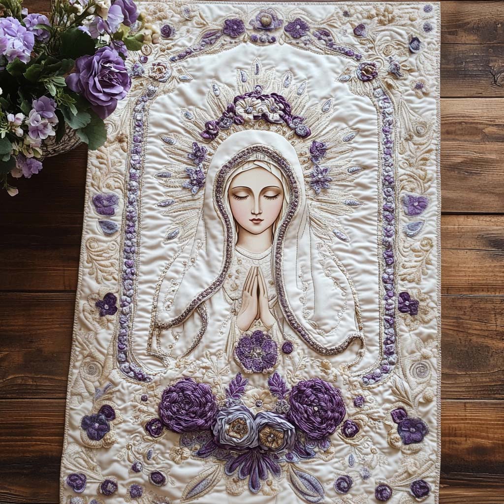 Light of Heaven Quilted Table Runner Dining Table Xmas Decor Jesus Gifts For Christmas