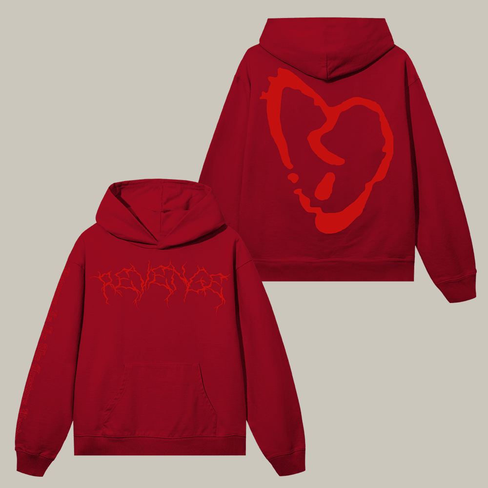 Lightning Heartbreak Revenge Hoodie Revenge Merch Unique Present For Him