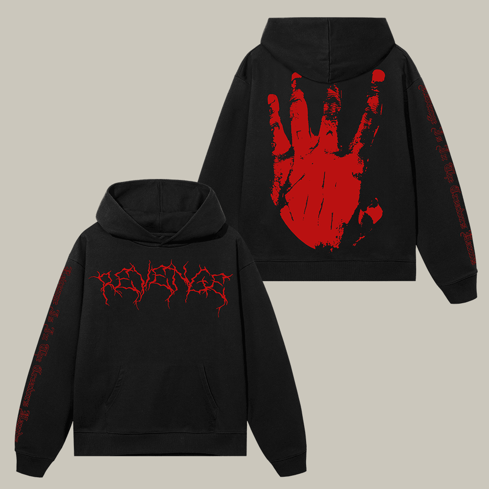 Lightning Kill Revenge Hoodie Revenge Hooded Sweatshirt Unique Gift For Men