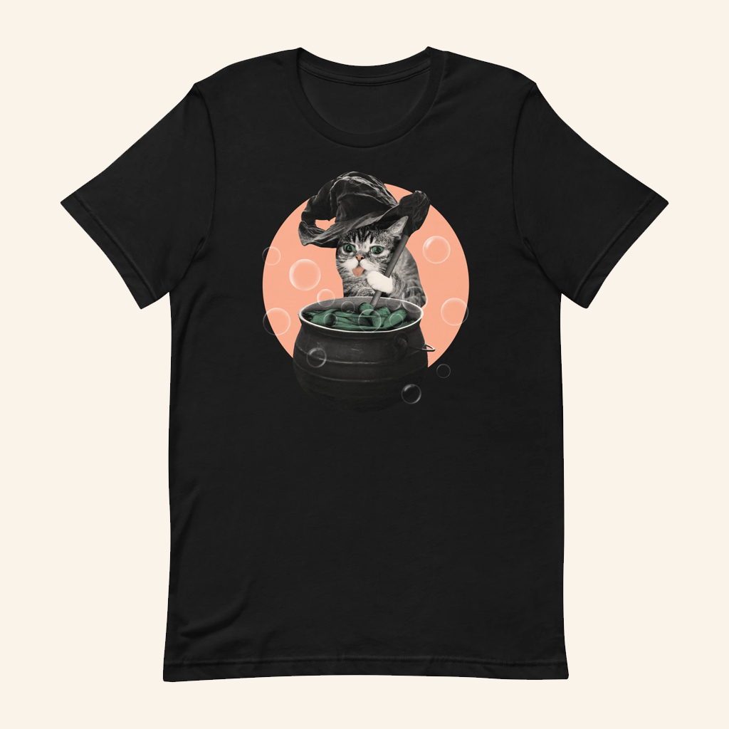 Lil Bub Merch Lil Bub The Witch T-Shirt Halloween Gifts For Cat Lovers Lil Bub Merch Lil Bub The Witch T-Shirt Halloween Gifts For Cat Lovers
