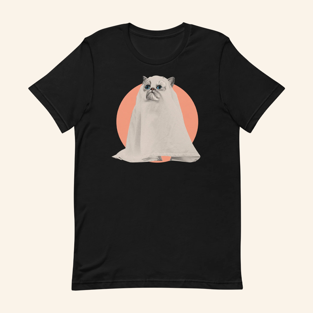 Lil Bub Merch Mister Marbles The Ghost T-Shirt Halloween Gifts Ideas For Cat Lovers Lil Bub Merch Mister Marbles The Ghost T-Shirt Halloween Gifts Ideas For Cat Lovers