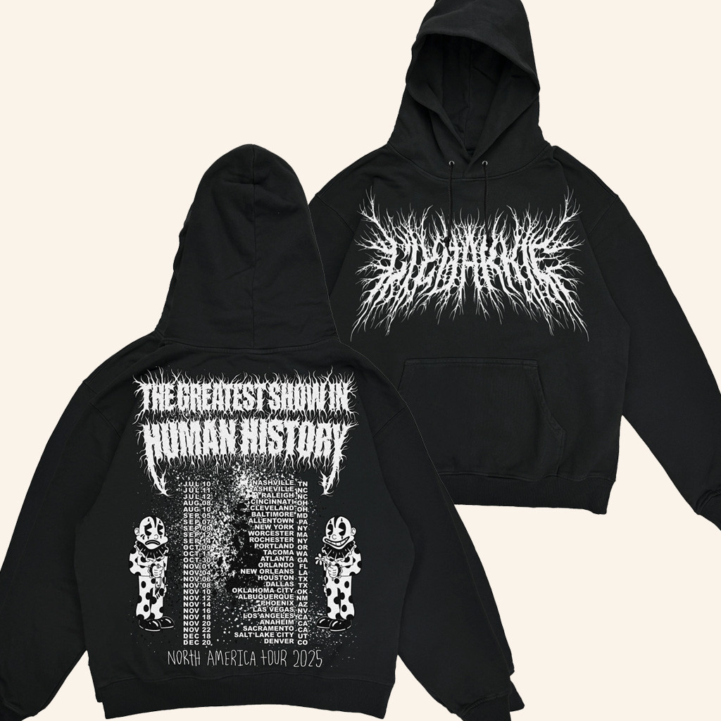 Lil Darkie Merch Tour Death Metal Hoodie Gifts For Rap Music Lovers