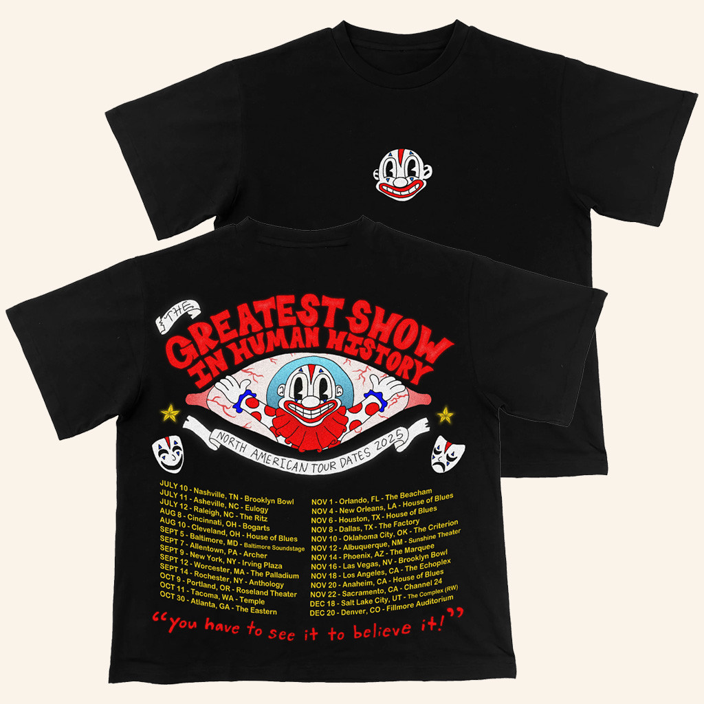 Lil Darkie Merch Tour Poster Black T-Shirt Best Gifts For Hip Hop Lovers