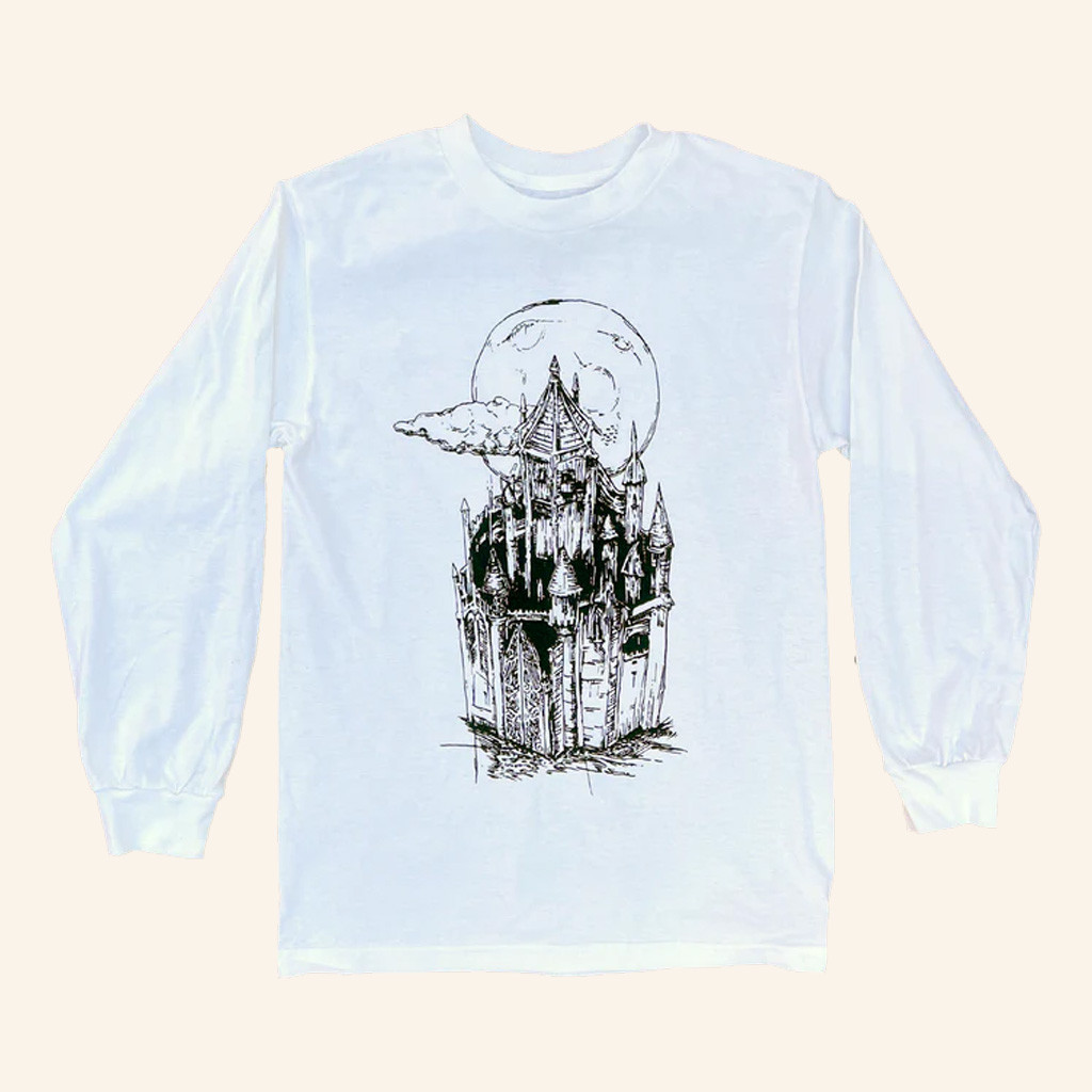 Lil Peep Merch Castles Long Sleeve T-Shirt Birthday Gift For Brother