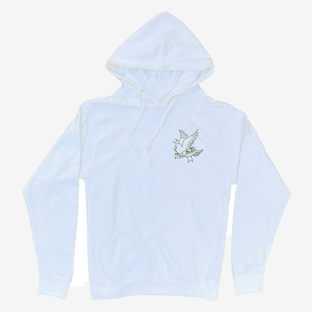Lil Peep Merch Crybaby Hoodie Music Themed Hooded Sweatshirt Lil Peep Lover Gifts