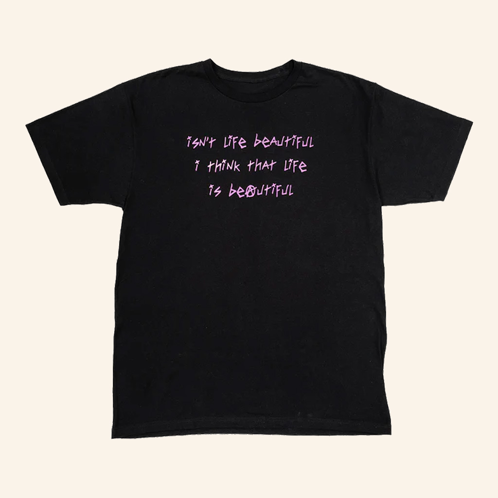 Lil Peep Merch Life Is Beautiful T-Shirt Gifts For Best Friends Lil Peep Merch Life Is Beautiful T-Shirt Gifts For Best Friends